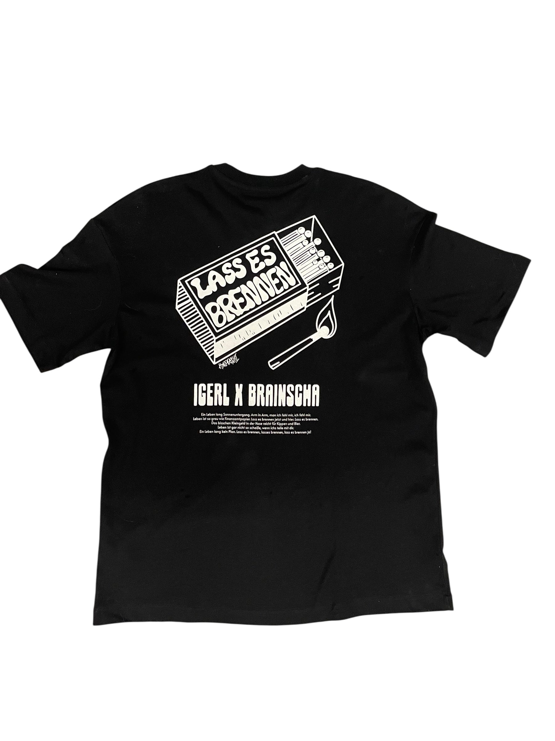 IGERL x BRAINSCHA T-Shirt black